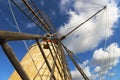 Flour mill, sky and clouds