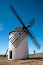 Flour mills. Consuegra. La Mancha Royalty Free Stock Photo