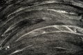 Flour or powder background on black background whimsical abstract lines and stripes Royalty Free Stock Photo