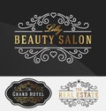 Flourish Line Logotype Template