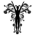 Flourishes Female Tattoo Design 2