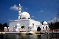 Flouting mosque Royalty Free Stock Photo