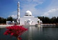 Flouting mosque Royalty Free Stock Photo