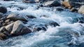 flow river water texture Royalty Free Stock Photo