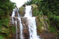 The flow of the waterfall Ramboda , Sri Lanka Royalty Free Stock Photo