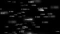 Flow of zeros. Digital background matrix. 3d rendering. Binary code background. Programming. Web Developer Royalty Free Stock Photo