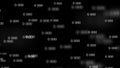Flow of zeros. Digital background matrix. 3d rendering. Binary code background. Programming. Web Developer Royalty Free Stock Photo