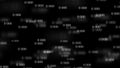 Flow of zeros. Digital background matrix. 3d rendering. Binary code background. Programming. Web Developer Royalty Free Stock Photo