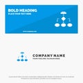 Flowchart, Algorithm, Business, Data Architecture, Scheme, Structure, Workflow SOlid Icon Website Banner and Business Logo