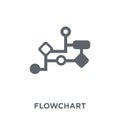Flowchart icon from collection.