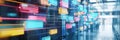 Flowchart, the process of transition from paper to digital document flow. Royalty Free Stock Photo