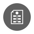 Flowchart, workflow, analytics icon. Gray vector graphics
