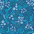 Flower abstract seamless pattern, texture, background. vector design.