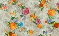 Flower allover color pattern image digital colorful graphics cute