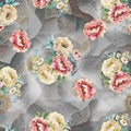 flower allover pattern digital background