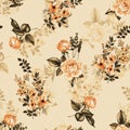 flower allover pattern digital background