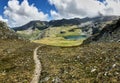 The Vallon of Rechy in the Swiss Alps