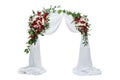 Flower arch wedding decoration