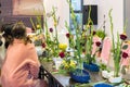 Flower arrangement class