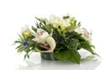 Flower arrangement with lilys and freesia