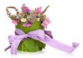 Flower arrangement, table decoration, present Royalty Free Stock Photo