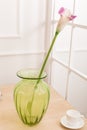 Flower Arrangement On table office desk