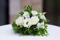 Flower arrangement on a table Royalty Free Stock Photo