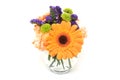 Flower Arrangement In A Vase Royalty Free Stock Photo