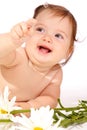 Flower baby Royalty Free Stock Photo