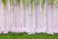 Flower backdrop,the backdrop in the wedding ceremony