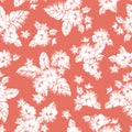 Flower, blossom, Floral, plants, botanical, Hibiscus, background, Aloha shirt, Hawaiian shirt, Tropical, Apparel, Cloth, Stylish,