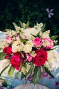 Flower bouquet of roses