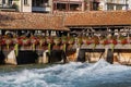 Flower bridge in Thun