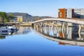 Flower Bridge, Trondheim Royalty Free Stock Photo