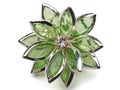 Flower broach Royalty Free Stock Photo