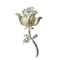 Flower brooches Royalty Free Stock Photo