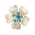Flower brooches Royalty Free Stock Photo
