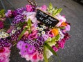 Flower bunches in floristry Royalty Free Stock Photo