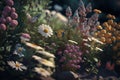Flower & Butterfly Paradise: Unreal Engine 5 Shows Attention to Detail in Ultra-Wide Angle Garde