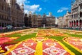 Flower Carpet 2010, Brussels. Royalty Free Stock Photo