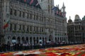 A flower carpet in Brussels, Belgium