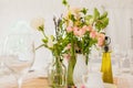 Flower centerpiece Royalty Free Stock Photo