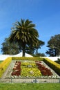 Flower clock at Conservatory of Flowers at the Golden Gate Park in San Francisco