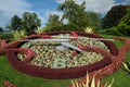 Flower clock in geneva Royalty Free Stock Photo