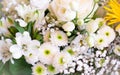 , white flower background, flower closeup, bunch of flowers