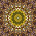 Flower color pattern violet kaleidoscope Royalty Free Stock Photo