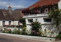 Flower covered house at Pouilly-Sur-Loire, Burgundy, France