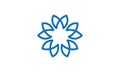 Flower dental logo