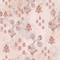 Flower digital print pattern background