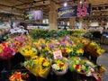 Flower Display at Wegmans Grocery Store in Washington DC